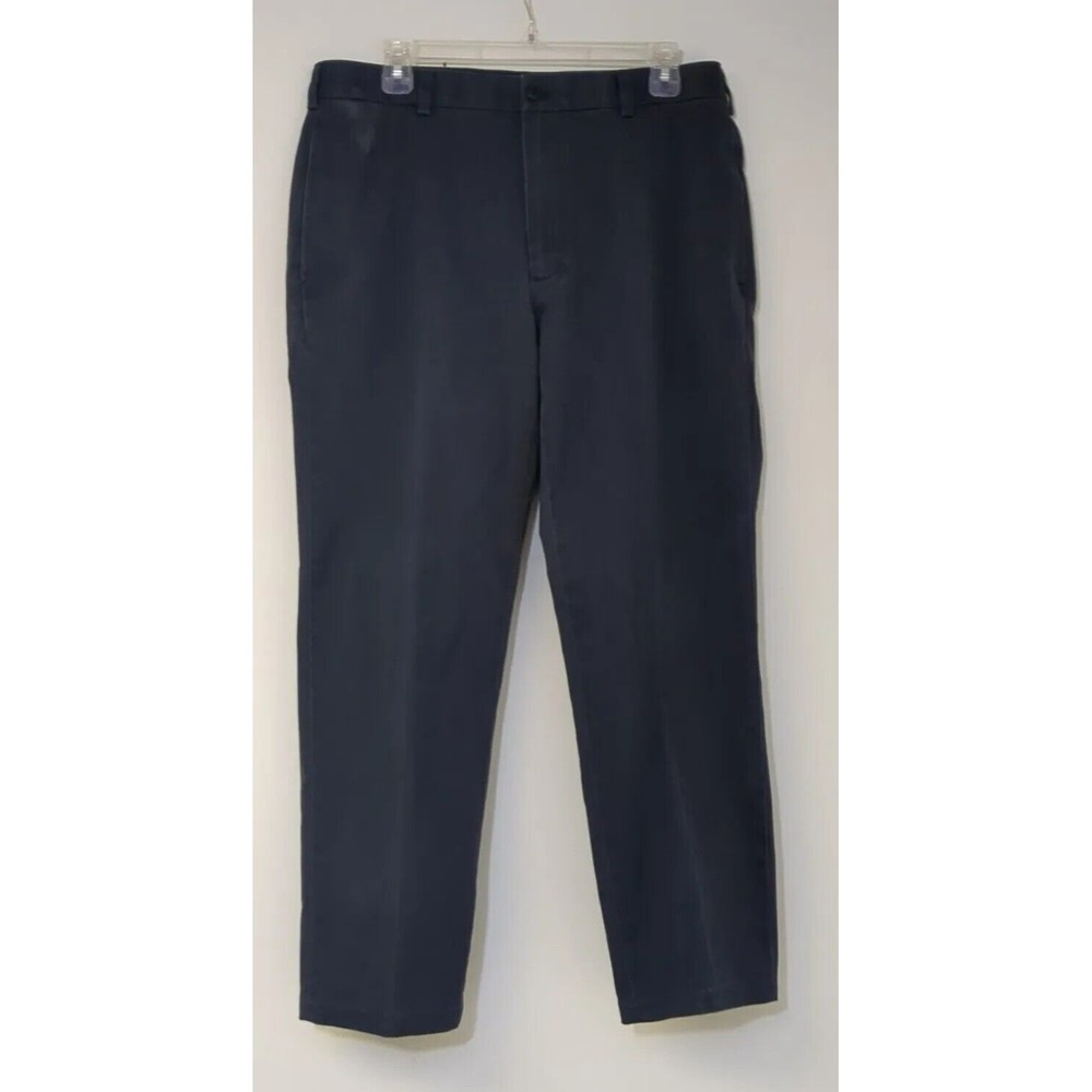 Brooks Brothers Pants Men's 34x30‎ Chino Blue Advantage Clark Stretch Flat Front